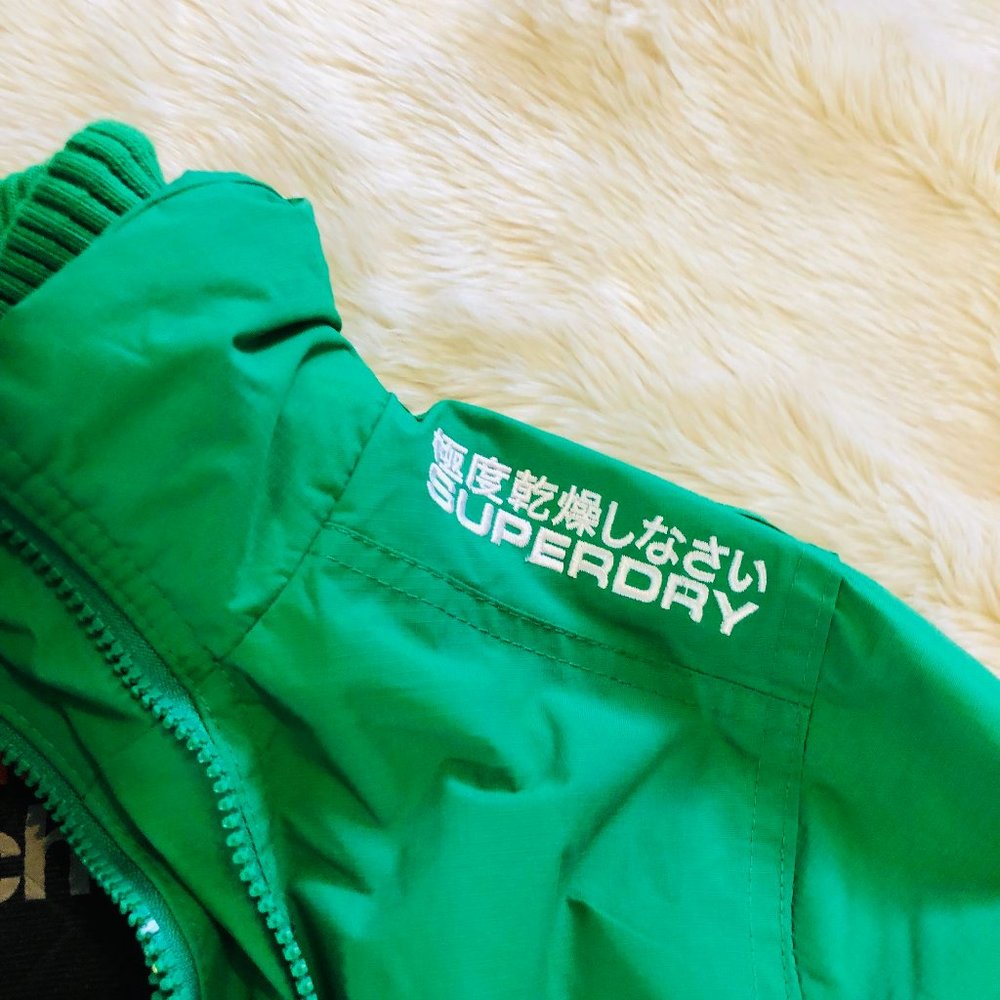 Superdry Windcheater Green Jacket - image 5